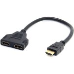 Ineck® adaptateur câble hdmi mâle vers double hdmi femelle 2 entrées 1 sortie switch connecteur pour ... Ineck® adaptateur câble hdmi mâle vers double hdmi femelle 2 entrées 1 sortie switch connecteur pour ...