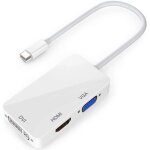 Ineck® adaptateur thunderbolt mini displayport vers hdmi - dvi - vga câble convertisseur hub multiport ... Ineck® adaptateur thunderbolt mini displayport vers hdmi - dvi - vga câble convertisseur hub multiport ...