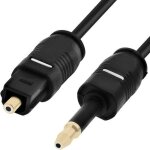 Ineck cble optique audio numrique toslink vers mini toslink digital optical spdif audio cable