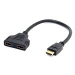 Ineck� hdmi m�le vers double hdmi femelle de 1 � 2 splitter c�ble adaptateur convertisseur pour ps3 ps4 ...