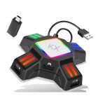 Adaptateur pour souris et clavier - inf - compatible switch xbox one ps3 / 4 - usb - filaire - noir