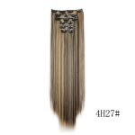 Inf extensions de cheveux � clips extensions de cheveux 6 pi�ces caf�