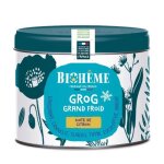 Infusion bio grog grand froid - gingembre cannelle sureau thym eucalyptus mauve - bo�te vrac 58 gr