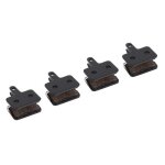 Ingshop� 4 paires de plaquettes freins � disque pour v�lo de couleur m446 semi metal brake pads noire ...