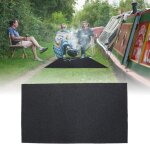 Ingshop tapis anti - feu ignifuge de protection de sol bbq grill protecteur pour jardin terrasse chemine ...