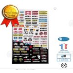 Inn autocollants moto motocross scooter vinyle autocollant bagages pc sticker tuning racing motocross ...