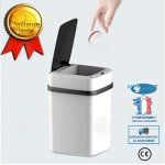 Inn® poubelle automatique intelligente au pied 15l induction capteur blanc cuisine salle de bain plastique ... Inn® poubelle automatique intelligente au pied 15l induction capteur blanc cuisine salle de bain plastique ...