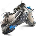 Semelles anti - drapantes - inn - crampon pour glace - taille 36  46 - mixte - noir
