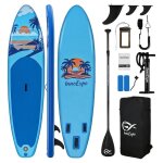 Innoexpo supie70a ? planche � pagaie gonflable unisexe adulte : 335�83�15 cm charge 190 kg pour aventures ...
