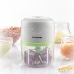 Innovagoods mini hachoir rechargeable portable echoppie - blanc