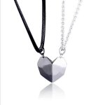 Collier avec pendentif en c?ur - ins - clat8224 - bijou vintage - galvanoplastie - pour homme Collier avec pendentif en c?ur - ins - clat8224 - bijou vintage - galvanoplastie - pour homme