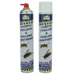 Insecticide foudroyant spécial frelons asiatiques frelons et guêpes lot de 3 aérosols de 1000 ml Insecticide foudroyant spécial frelons asiatiques frelons et guêpes lot de 3 aérosols de 1000 ml