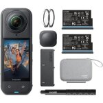 Insta360 - x5 - cam�ra de sport 360� - 8k - wifi et bluetooth - flowstate - etanche - 185mn dautonomie ...