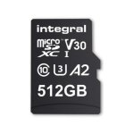 Integral carte mémoire 512 go inmsdx512g - 180 / 150v30 Integral carte mémoire 512 go inmsdx512g - 180 / 150v30