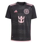 Inter miami maillot noir gar�on adidas ext�rieur