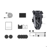 Intercom bluetooth 5. 4 pour casque moto �couteurs sans fil pour moto.