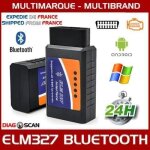 Interface - valise diagnostic auto - elm327 obd2 bluetooth - diagnostique multimarques - lecture eff
