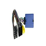 Interface commande volant - renault - 42srn004 - compatible clio kangoo mgane - noir - centrale seule ...