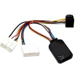Interface commande au volant - generique - rn011 - compatible renault - centrale seule - noir