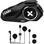 Interphone moto bluetooth avec r�duction de bruit - 4 coques rempla�ables incluses - kit mains - libres ...