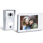 Interphone vido filaire - scs sentinel - visiokit 7 - blanc