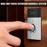 Interphone visiophone sonnette de porte interphone mini sonnette vocale interphone portatif scurit ...