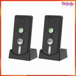 Interphone vocal sans fil - akozon - 2 unit�s - port�e 1000 m - appel durgence - batterie 1800 mah