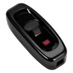Interrupteur - c�ble avec voyant lumineux - 250v 10a - int�rieur - noir