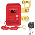Interrupteur darr�t durgence pour voiture12 v 240 a d�connexion de batterie � distance avec affichage ...