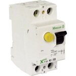 Interrupteur diffrentiel - moeller - 40a - type a - 30ma - intrieur - blanc