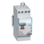Interrupteur diffrentiel dx - id 2p 230v 40a type ac 30ma 2 modules - legrand - 411611