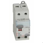 Interrupteur diffrentiel - legrand - dx - id 2p 230v 63a - sensibilit 300ma - rail din - indication ...