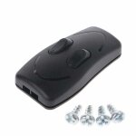 Interrupteur double commande ce pour lampe de sol lampe de table interrupteur � bouton - poussoir bidirectionn ...