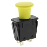 Interrupteur embrayage de lame - alpina - compatible avec tondeuses et tracteurs - blanc - activation ...