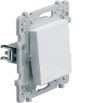 Interrupteur - hager - inter va - et - vient (vv)  griffes - blanc - electrique - 10 a