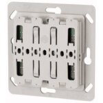 Ctaa - 02 / 04 eaton xcomfort 2 canaux interrupteur mural gris