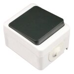 Interrupteur poussoir étanche ip54 mini 10a bornes à vis ce et nf Interrupteur poussoir étanche ip54 mini 10a bornes à vis ce et nf