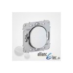 Interrupteur - schneider ovalis - va et vient - gris - 10 a - int�rieur