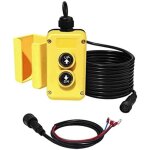 Interrupteur t�l�commande remorque benne basculante 3 fils pompe hydraulique simple effet 12v dc d�chargement ...