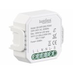 Interrupteur & variateur connecté - luminea home control - double - commandes vocales - blanc Interrupteur & variateur connecté - luminea home control - double - commandes vocales - blanc