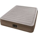 Intex matelas comfort plush fiber tech 152x203 - gonflable - fermet rglable - 33 cm - electrique - ...