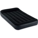 Matelas pneumatique - intex - pillow rest classic - 99 x 191 cm - pvc noir - 1 place
