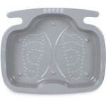 Intex pediluve - 56 x 46 x 9 cm - bleu ou gris (couleur aléatoire) Intex pediluve - 56 x 46 x 9 cm - bleu ou gris (couleur aléatoire)