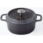 Invicta cocotte ronde - Ø 28 cm - taupe - tous feux dont induction Invicta cocotte ronde - Ø 28 cm - taupe - tous feux dont induction