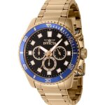 Montre bracelet invicta pro diver 46056 - invicta - homme - quartz - noir - acier inoxydable - or Montre bracelet invicta pro diver 46056 - invicta - homme - quartz - noir - acier inoxydable - or