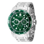 Montre - invicta - pro diver 47559 - quartz - acier inoxydable - 48 mm - vert Montre - invicta - pro diver 47559 - quartz - acier inoxydable - 48 mm - vert