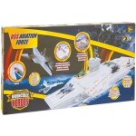 Invincible heroes - porte avion + 5 avions metal