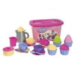 Invita le amichette a merenda con questo perfetto set da caff� in comodo cofanetto completo di 4 tazzine ...