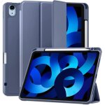 Pour ipad air 5 2022 - ipad air 4 2020 coque �tui de protection arri�re en tpu en cuir souple avec [porte ...