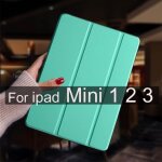 Pour ipad mini 5 4 3 2 1 tui support en cuir smart tablette couverture peau pour ipad mini 4 tui mini ...